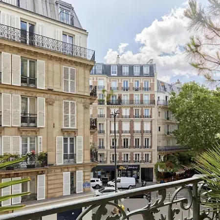 Apartament Luxueux 4 Bd, Parc Monceau Paryż